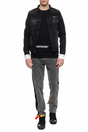 Kurtka jeansowa z nadrukiem, zdjęcie 2 Kurtka jeansowa z nadrukiem od Off White